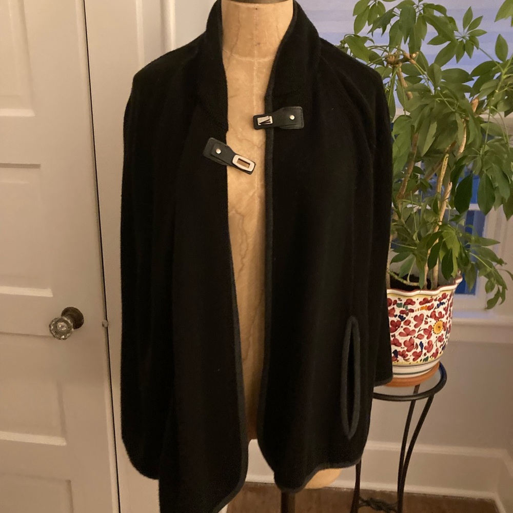 NWT Calvin Klein wool cape